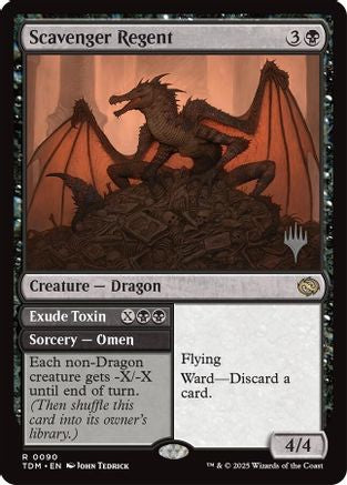 Image of Scavenger Regent (Promo Pack) [Tarkir: Dragonstorm Promos]