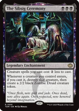 Image of The Sibsig Ceremony (Promo Pack) [Tarkir: Dragonstorm Promos]