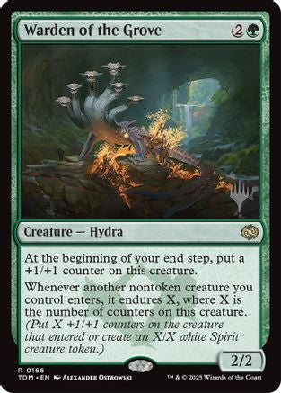 Image of Warden of the Grove (Promo Pack) [Tarkir: Dragonstorm Promos]