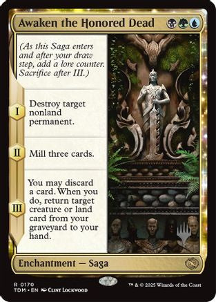 Image of Awaken the Honored Dead [Tarkir: Dragonstorm Promos]
