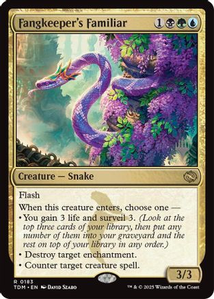 Image of Fangkeeper's Familiar (Promo Pack) [Tarkir: Dragonstorm Promos]