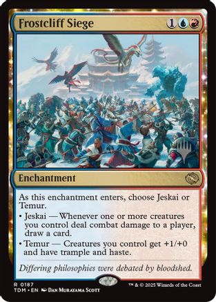 Image of Frostcliff Siege [Tarkir: Dragonstorm Promos]