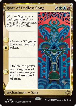 Image of Roar of Endless Song (Promo Pack) [Tarkir: Dragonstorm Promos]