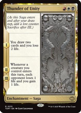 Image of Thunder of Unity (Promo Pack) [Tarkir: Dragonstorm Promos]