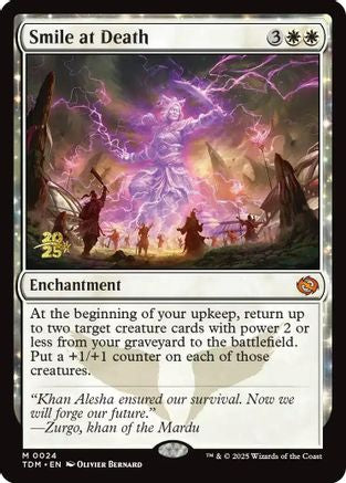 Image of Smile at Death [Tarkir: Dragonstorm Prerelease Promos]