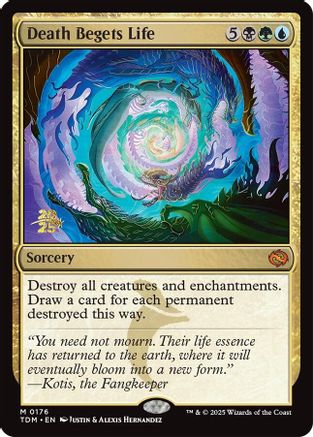 Image of Death Begets Life [Tarkir: Dragonstorm Prerelease Promos]