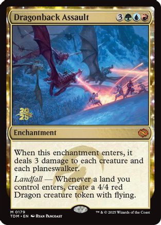 Image of Dragonback Assault [Tarkir: Dragonstorm Prerelease Promos]