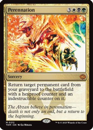 Image of Perennation [Tarkir: Dragonstorm Prerelease Promos]