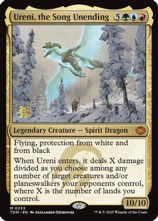 Image of Ureni, the Song Unending [Tarkir: Dragonstorm Prerelease Promos]