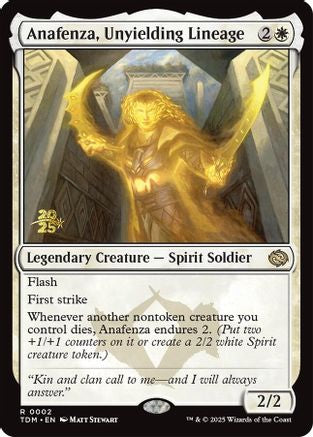 Image of Anafenza, Unyielding Lineage [Tarkir: Dragonstorm Prerelease Promos]