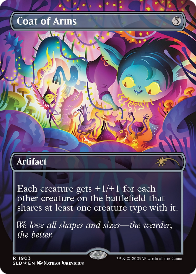 Image of Coat of Arms (Double Rainbow Foil) [Secret Lair Drop Series]