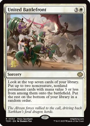 Image of United Battlefront [Tarkir: Dragonstorm Prerelease Promos]
