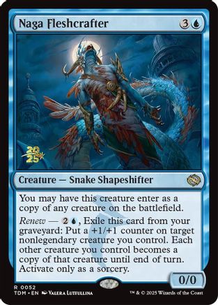 Image of Naga Fleshcrafter [Tarkir: Dragonstorm Prerelease Promos]