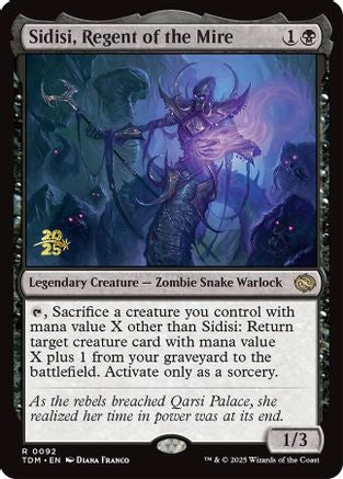 Image of Sidisi, Regent of the Mire [Tarkir: Dragonstorm Prerelease Promos]