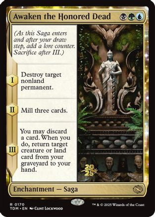 Image of Awaken the Honored Dead [Tarkir: Dragonstorm Prerelease Promos]