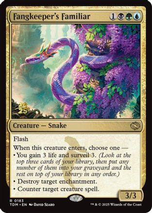 Image of Fangkeeper's Familiar [Tarkir: Dragonstorm Prerelease Promos]