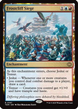 Image of Frostcliff Siege [Tarkir: Dragonstorm Prerelease Promos]