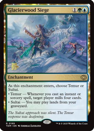 Image of Glacierwood Siege [Tarkir: Dragonstorm Prerelease Promos]