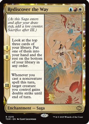 Image of Rediscover the Way [Tarkir: Dragonstorm Prerelease Promos]