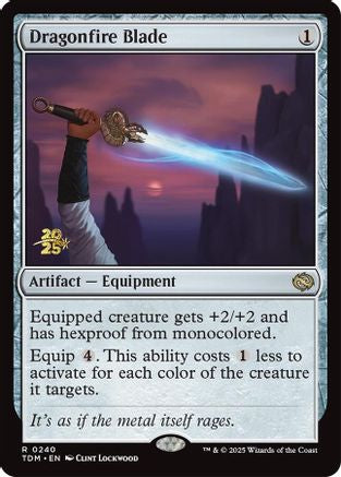 Image of Dragonfire Blade [Tarkir: Dragonstorm Prerelease Promos]