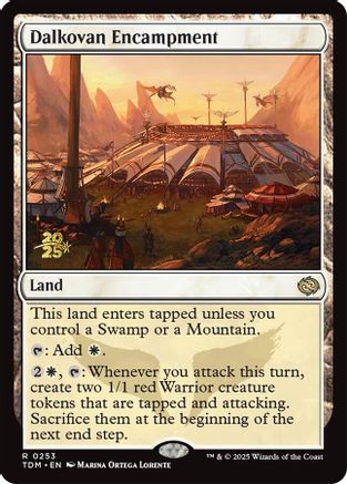 Image of Dalkovan Encampment [Tarkir: Dragonstorm Prerelease Promos]