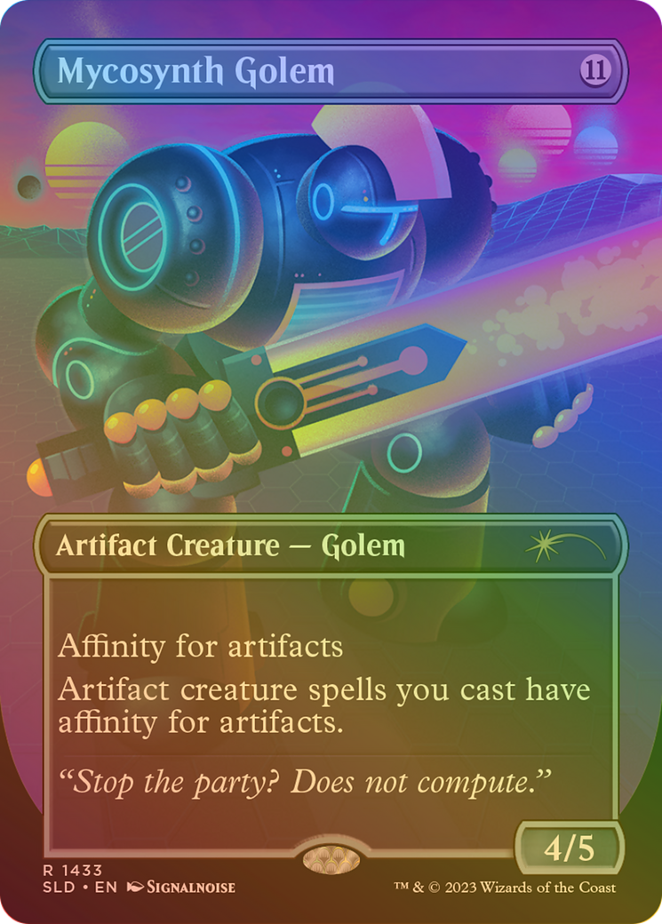 Image of Mycosynth Golem (Rainbow Foil) [Secret Lair Drop Series]