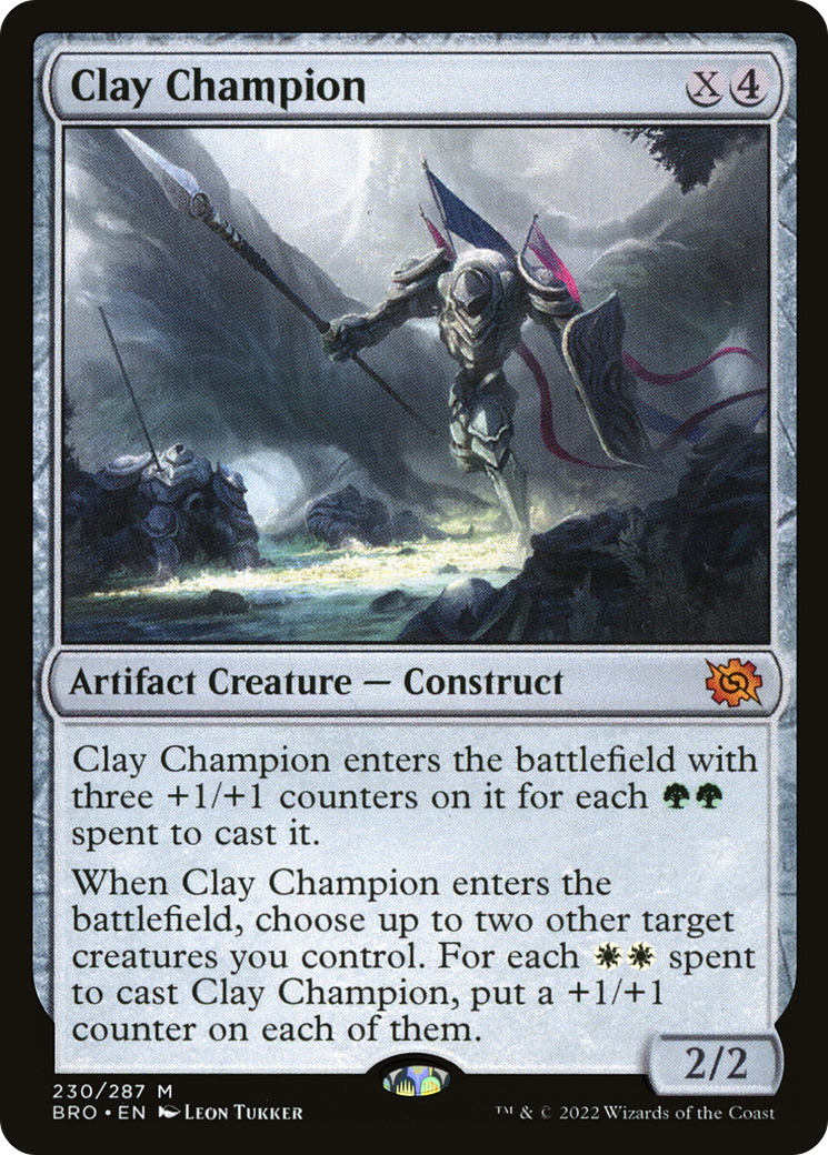 Image of Clay Champion [The Brothers' War]