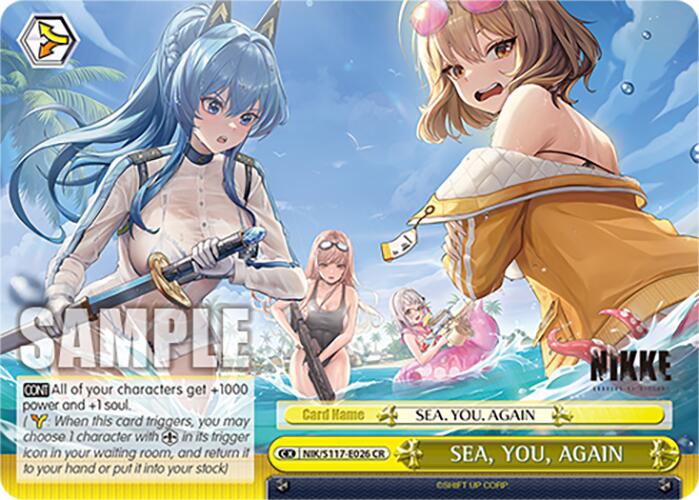Image of SEA, YOU, AGAIN (NIK/S117-E026 CR) [GODDESS OF VICTORY: NIKKE]