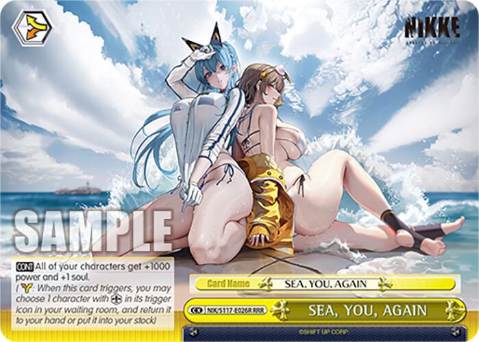 Image of SEA, YOU, AGAIN (NIK/S117-E026R RRR) [GODDESS OF VICTORY: NIKKE]