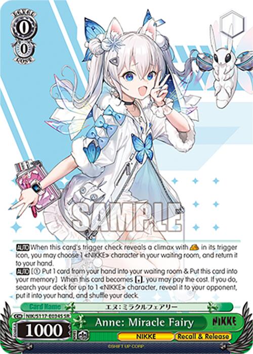 Image of Anne: Miracle Fairy (NIK/S117-E034S SR) [GODDESS OF VICTORY: NIKKE]