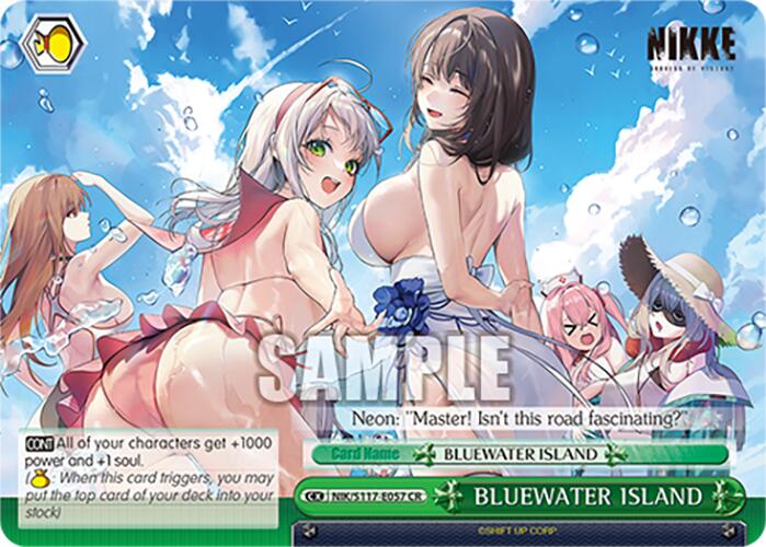 Image of BLUEWATER ISLAND (NIK/S117-E057 CR) [GODDESS OF VICTORY: NIKKE]