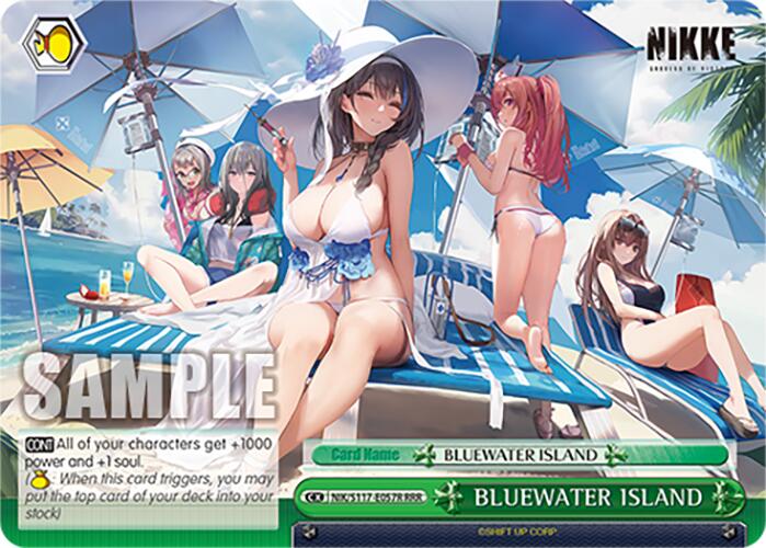 Image of BLUEWATER ISLAND (NIK/S117-E057R RRR) [GODDESS OF VICTORY: NIKKE]