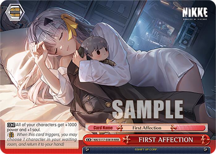 Image of FIRST AFFECTION (NIK/S117-E081R RRR) [GODDESS OF VICTORY: NIKKE]