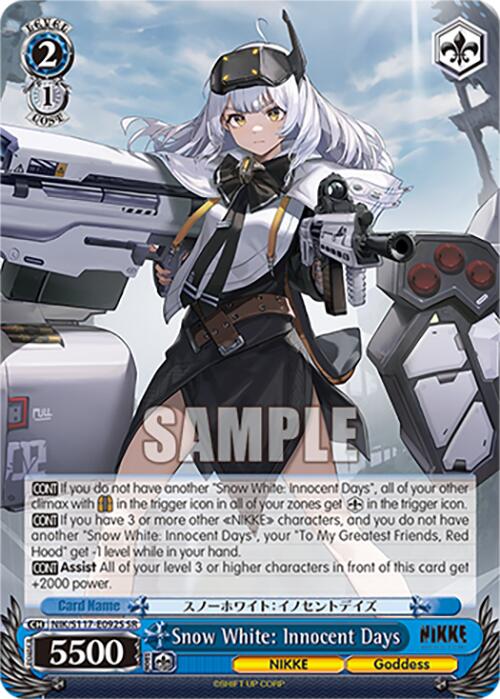 Image of Snow White: Innocent Days (NIK/S117-E092S SR) [GODDESS OF VICTORY: NIKKE]