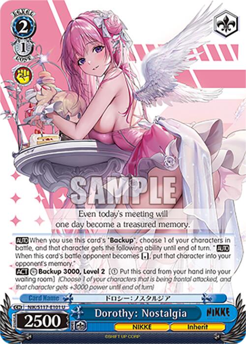 Image of Dorothy: Nostalgia (NIK/S117-E101 U) [GODDESS OF VICTORY: NIKKE]
