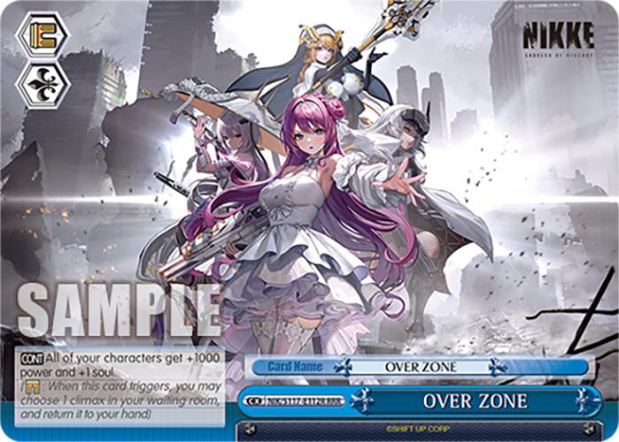 Image of OVER ZONE (NIK/S117-E112R RRR) [GODDESS OF VICTORY: NIKKE]