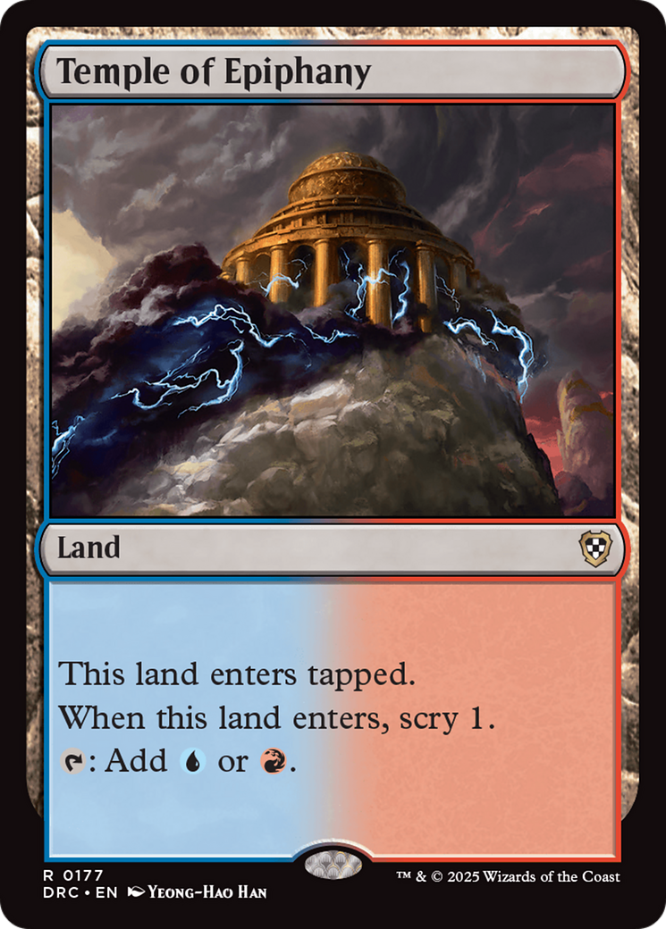 Image of Temple of Epiphany [Aetherdrift Commander]