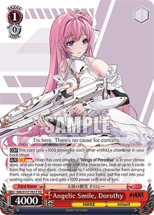 Image of Angelic Smile, Dorothy(NIK/S117-TE17 TD) [GODDESS OF VICTORY: NIKKE]