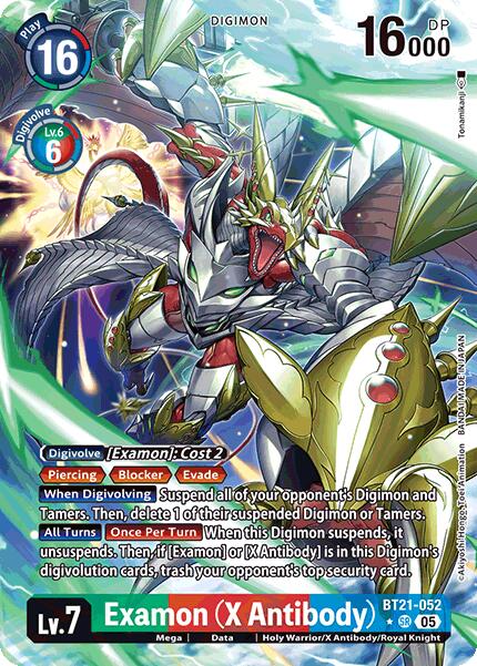 Image of Examon [BT21-052] (X Antibody) (Alternate Art) [World Convergence]