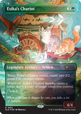 Image of Esika's Chariot (Rainbow Foil) [Secret Lair Drop Series]
