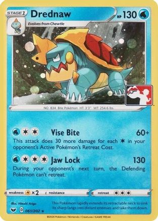 Image of Drednaw 061/202  - Holofoil League & Championship Cards - Promo