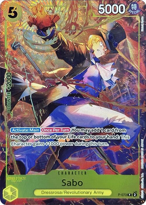 Image of Sabo (Premium Card Collection -Best Selection Vol. 3-) [One Piece Promotion Cards]