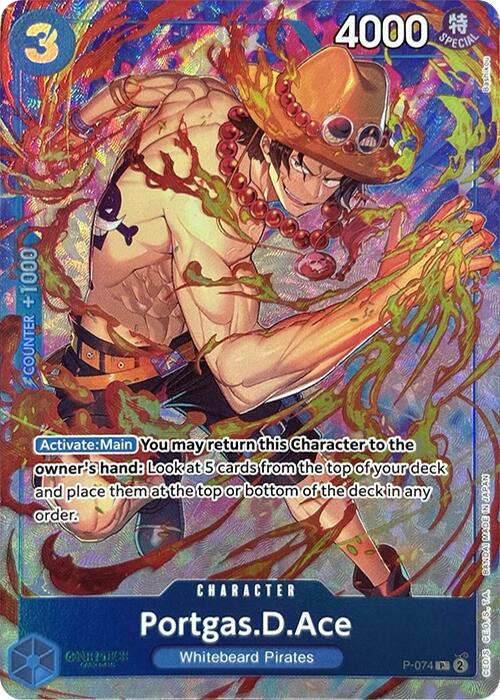 Image of Portgas.D.Ace (Premium Card Collection -Best Selection Vol. 3-) [One Piece Promotion Cards]