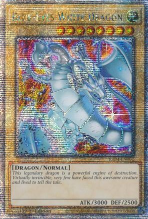 Image of Blue-Eyes White Dragon (New Art) [RA04-EN002] Quarter Century Secret Rare