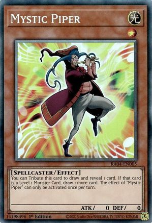Image of Mystic Piper [RA04-EN005] Prismatic Collector's Rare