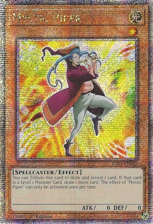 Image of Mystic Piper [RA04-EN005] Quarter Century Secret Rare