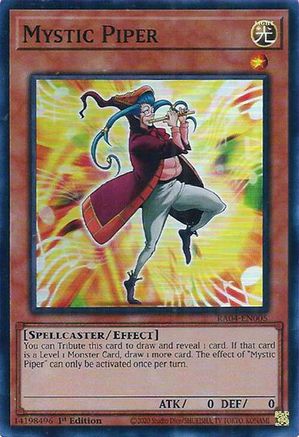 Image of Mystic Piper [RA04-EN005] Super Rare