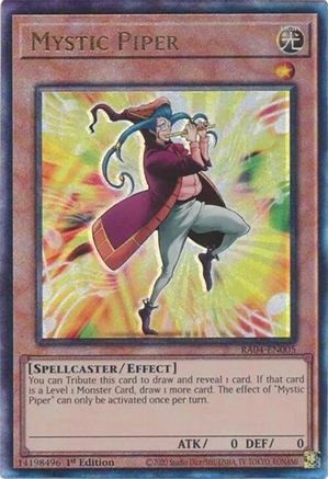 Image of Mystic Piper [RA04-EN005] Prismatic Ultimate Rare