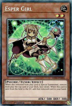 Image of Esper Girl [RA04-EN006] Prismatic Collector's Rare