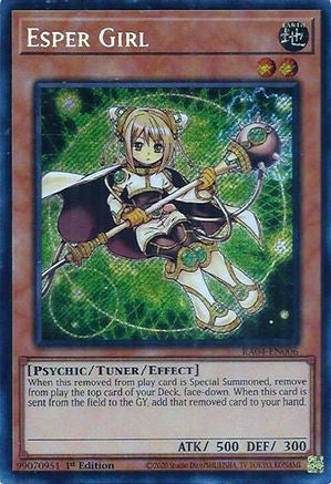 Image of Esper Girl [RA04-EN006] Secret Rare